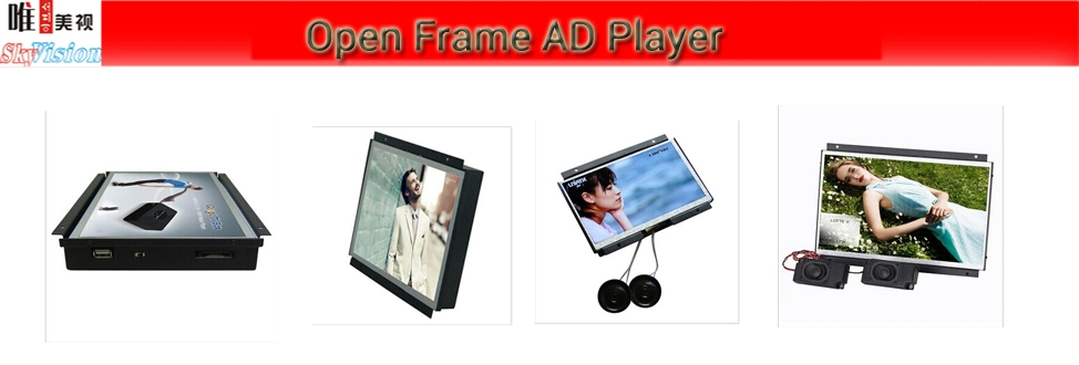 LCD 14inch HD Digital Photo Frame with Battery