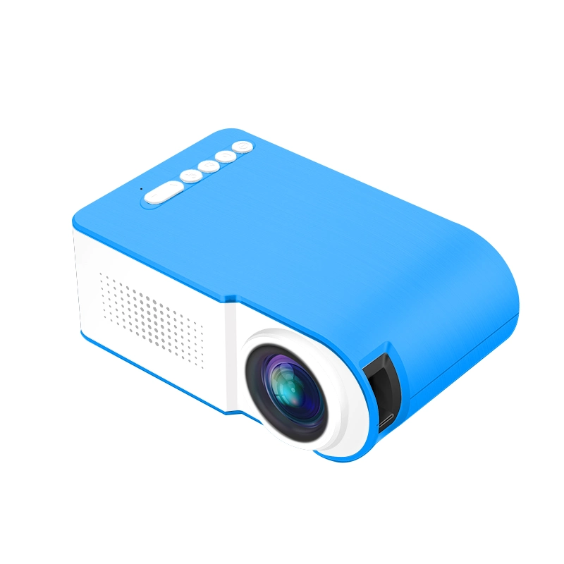 Yg210 Battery Mini LED Projector 600 Lumen 3.5mm Audio 320X240 Pixels HDMI USB Portatil Home Media Player